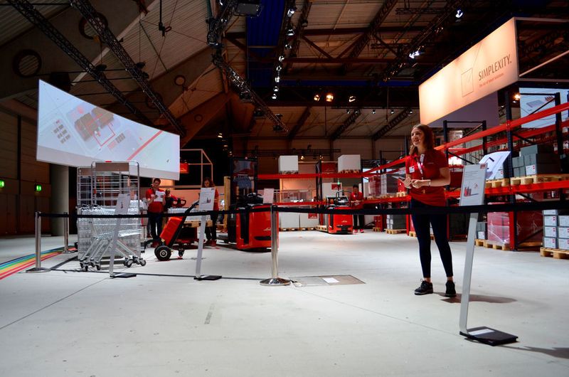 Impressionen von der World of Material Handling am 11. Juni 2018 in Mannheim. Gastgeber waren Linde und Dematic. (Sergio Caré-Lucas)