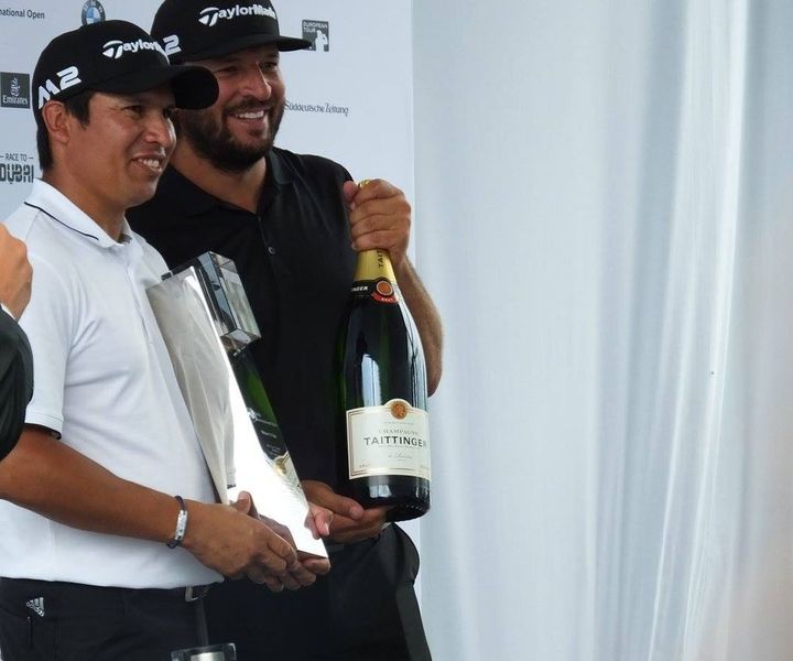 Während Andrés Romero bei den BMW International Open 2017 triumphierte... (ALE/ Facebook)