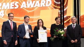 2024 ging der Hermes Award an Schunk für das Projekt 2D Grasping-Kit. (Bild: Deutsche Messe)