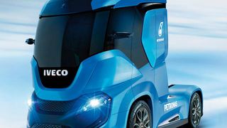 Der Iveco Z zeigt, wie der Güterverkehr der Zukunft aussieht soll. (Iveco)