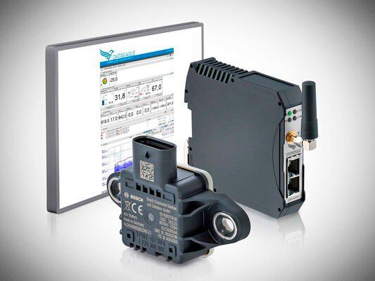 Maschinen weltweit überwachen: Das von Schildknecht entwickelte System zum Condition Monitoring ermittel betriebsrelevante Parameter. Maschinen weltweit überwachen: Das von Schildknecht entwickelte System zum Condition Monitoring ermittel betriebsrelevante Parameter.