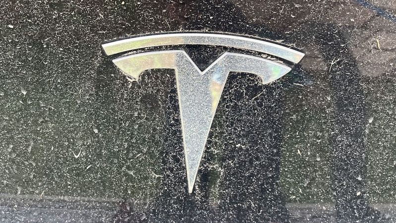 Bei Tesla geht derzeit nicht viel: Die Zulassungszahlen stürzen ab.(Bild:  Grimm – VCG)