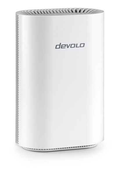 Die Devolo-Modelle WiFi 7 BE6500 und WiFi 7 BE9300 Tri-Band unterscheiden sich nur in der Leistung. Der WiFi 7 BE9300 Tri-Band bringt es mit Tri-Band-Technologie auf bis zu 9.300 Mbit/s, der WiFi 7 BE6500 schafft bis zu 6.500 Mbit/s.  (Bild: Devolo)