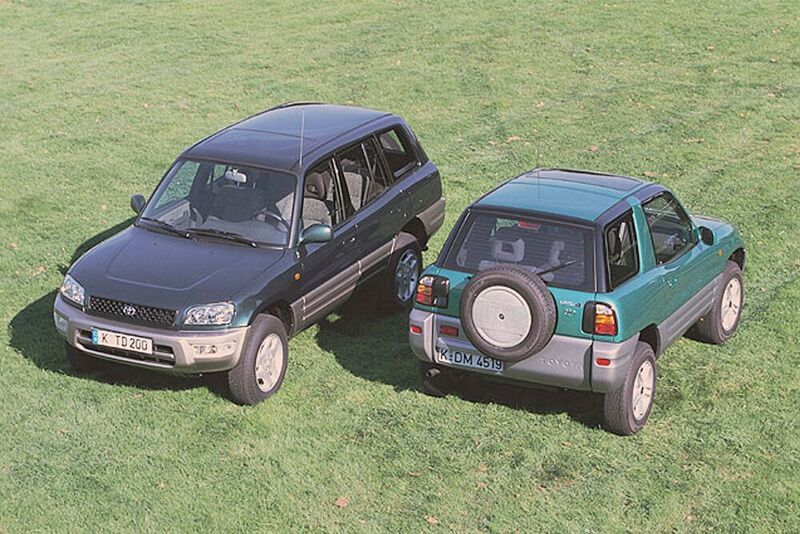 Gilt als erstes modernes SUV: Toyotas RAV4. (Toyota)