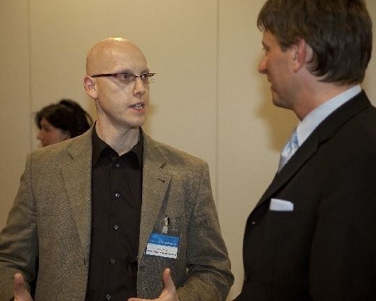 Alois Prick war vorrangig zur Veranstaltung gekommen, um den Burzler kennenzulernen ... aber den Sauldie fand er auch gut ... (Archiv: Vogel Business Media)