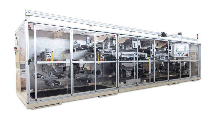 Durch den Erwerb von Sovema kann Schuler mit solchen automatisierten Anlagen die Gigafabriken ausrüsten, die den kommenden großen Bedarf an Batteriezellen decken sollen, der sich bis 2030 – ausgehend vom Stand 2020 – ungefähr verfünffachen dürfte. (Bild: Schuler)