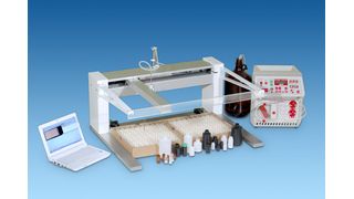 Mit der neuen Pipettiermaschine können eine Vielzahl von Probengefäßen befüllt werden.  (Bild: Zinsser Analytics)