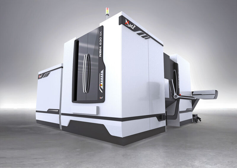Das neue Design einer MAG-Werkzeugmaschine mit optionalem Design-Body-Kit und Bedienpult-Konzept wird auf der EMO 2013 präsentiert. (Bild: The Kaikai Company)