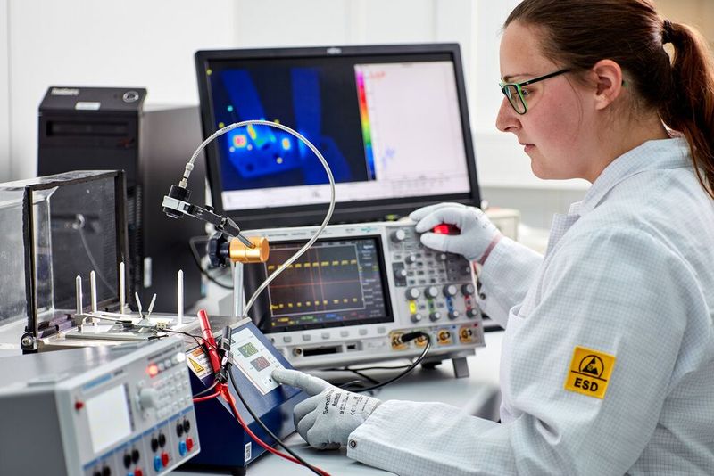 Elektrotechnisches Labor bei ZKW. (Bild: ZKW)