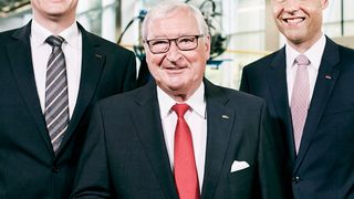 Die Geschäftsführung (v. li.): Carsten Ringelmann, Peter Kruft, Guido Grandi. (WKW)