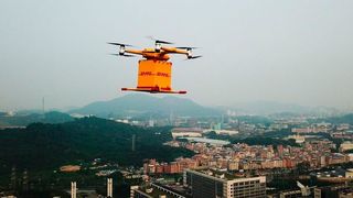 DHL will gemeinsam mit Ehang einen Drohnen-Lieferservice in China starten.  (DHL)