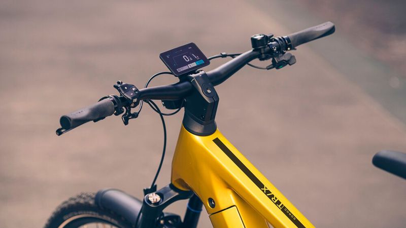 Das Bordsystem bietet im Fall des Pedelecs ein großes Farbdisplay. (Bild: Flyer/pd-f)