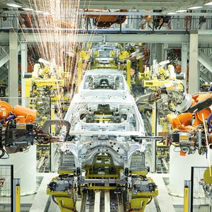 BMW-Produktion im Industriepark Tiexi in Shenyang in Nordostchina.