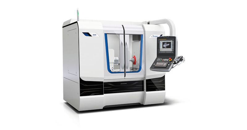 Die neueste Entwicklung aus dem Hause Studer: die S121, eine Universal-Rundschleifmaschine für mittelgrosse Werkstücke in der Einzel- und Kleinserienfertigung und ausgerüstet mit Hochtechnologie. (Bild: Studer)