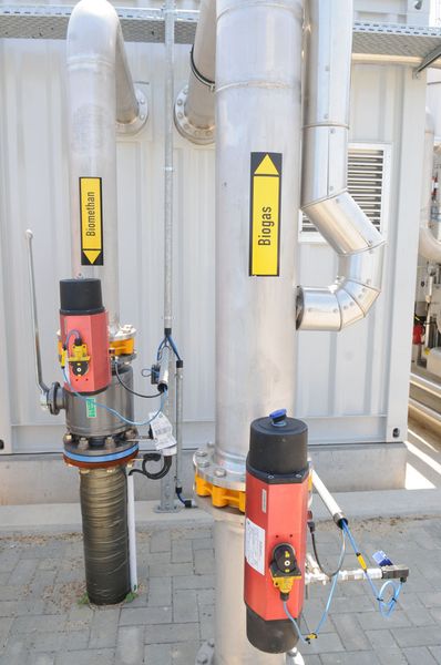 The plant stands witness to the increasing importance of the processing of biogas to biomethane in France. (Picture: Weltec Biopower)