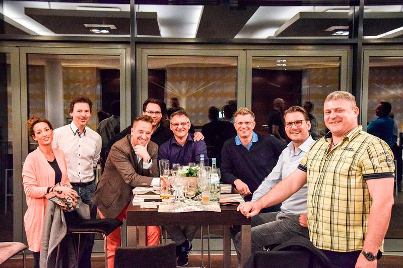 Am Vorabend der Deligiertenversammlung hatte sich die Teilnehmer zum Barbecue getroffen. (THV)