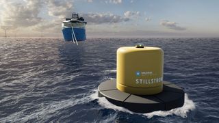 Maersk will Schiffe auf hoher See elektrisch laden. (Maersk)