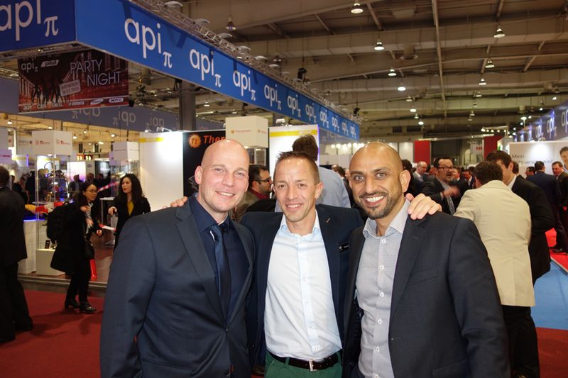 (v. l.) Marc Wirtz, api, Sascha Bosen, Seagate, und Imad Kurdi, EZY (Bild: IT-BUSINESS)