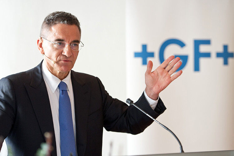 Yves Serra, Vorstandsvorsitzender von Georg Fischer. (Georg Fischer Automotive)
