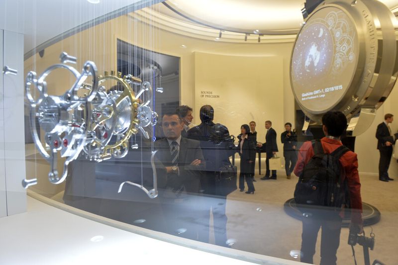 Reflets en image du salon SIHH 2014. (Image: Morvan Alain - Nencioli Gilbert - SIHH2014)