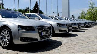 Die Preise für gebrauchte Fahrzeuge verbleiben seit Monaten auf hohem Niveau. (Bild: Audi)