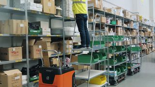 Abb.1: Die Kommissionierzüge ermöglichen eine deutlich einfachere Logistik. (Bild: LLG)