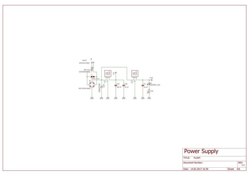 FunkPi: Schaltplan Stromversorgung (Bild: 1.A Connect)