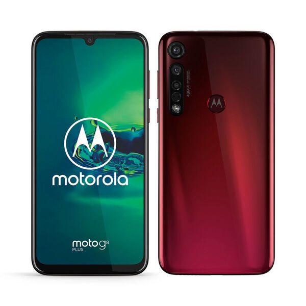 Das Moto G8 Plus verfügt über ein 6,3 Zoll großes Display und einen Akku, der bis zu 40 Stunden lang durchhalten soll. (Motorola)
