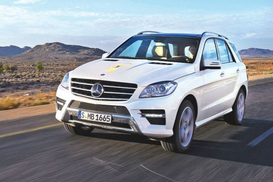 Sieger Sonderklasse SUV: Mercedes M-Klasse (Bild)