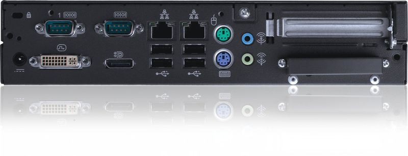 exone UNI3 von hinten (Extra Computer)