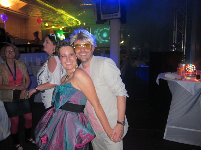 Andreas und Kerstin Doelker, ZyXEL rockten die Tanzfläche. (Vogel IT-Medien)