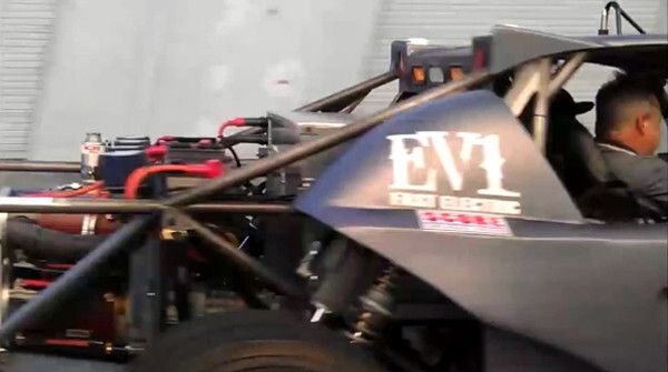 Erste Tests des EV 1 (SRD)