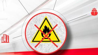 Absolut unbrennbar, und selbst bei sehr hohen Temperaturen nicht zur Rauchgasentwicklung neigend, ist laut CTS Composite der neuartige Faserverbundwerkstoff Vaporcom, der Konstrukteuren neue Möglichkeiten bietet. (CTS)