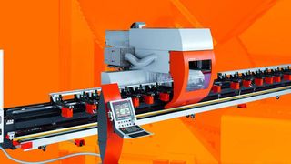 Das Profilbearbeitungszentrum SBZ 151 ist mit einer 16-kW-Spindel ausgerüstet, die auch bei niedrigen Drehzahlen ein Drehmoment von 17 Nm überträgt. (Archiv: Vogel Business Media)