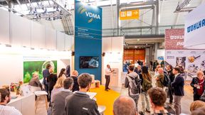 Das VDMA Technologieforum gibt es auch 2026 wieder auf der AMB. (Bild: Messe Stuttgart)