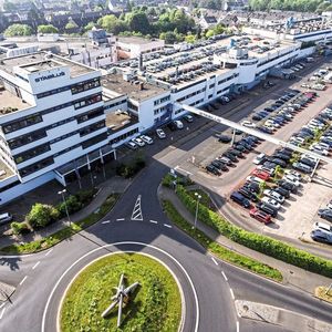 Das Stammwerk von Stabilus in Koblenz. Weltweit beschäftigt das Unternehmen über 6.000 Mitarbeiter und macht einen Umsatz von mehr als 800 Millionen pro Jahr.