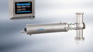 Neues spektroskopisches Analysesystem Optiquad-EOF 4050 W für die kontinuierliche Inline-Messung von FFA, TPM, POV, Feuchtigkeit oder Schmutz (Bild: Krohne)