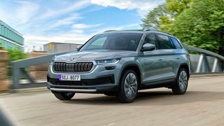 Skoda hat den überarbeiteten Kodiaq vorgestellt. (Bild: Auto-Medienportal.Net/Skoda)