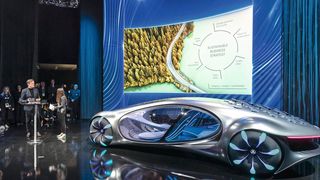 Die Studie Vision AVTR soll Mercedes-Benz noch besser in der Filmindustrie von Hollywood positionieren.  (Bild: Mercedes-Benz AG)