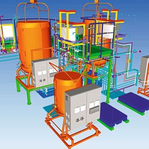  3D-Modell einer Anlage (Bild:  Zeta)