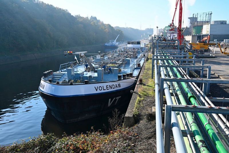 Die VT-Gruppe soll das umgerüstete Schiff mit Wasserstoff betreiben. (Inovyn)