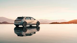 Der Ioniq 5 ist das erste Modell der neuen elektrischen Hyundai-Submarke Ioniq. (Bild: Hyundai)