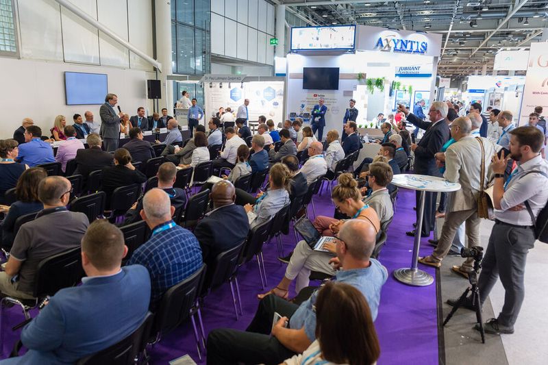 Chemspec Europe 2022, die 35. Internationale Fachmesse für Fein- und Spezialchemie, findet vom 31. Mai bis 1. Juni auf dem Messegelände Frankfurt statt.  (Matteo Cogliati)