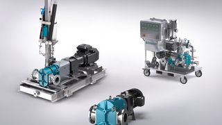 Auf der Achema zeigt der Pumpenspezialist Börger die vielfältigen Ausführungsmöglichkeiten seiner Hightech Pumpen in stationärer und mobiler Ausführung. (Bild: Börger)