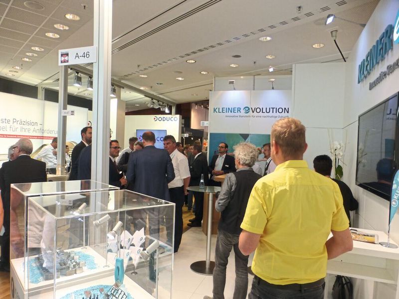 Imperssionen vom Messerundgang der Stanztec 2018 in Pforzheim. (Vogel/Finus)