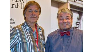 Robert und Hans Dieter Jasper (rechts) sind besonders Stolz auf die Entwicklungen Ihres Unternehmens im Bereich der Regeneratortechnik.  Bild: Jasper (Archiv: Vogel Business Media)