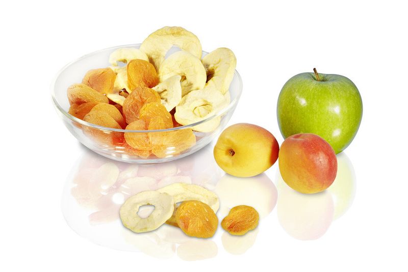 Freeze died fruits, typical applications of vacuum pumps in the food industry (Picture: www.hagenwillsch.de)