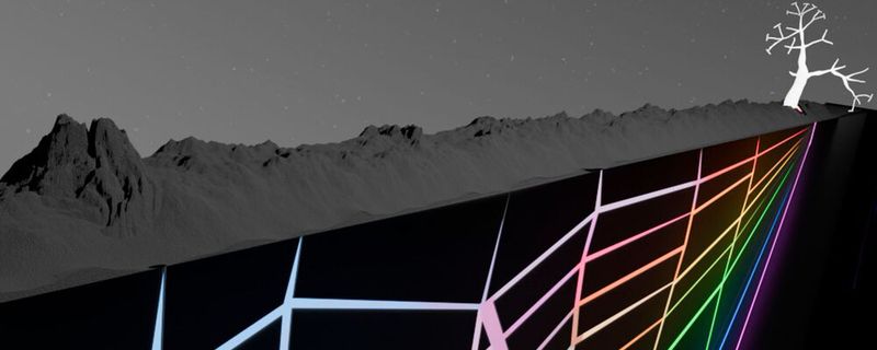 Schematische Visualisierung von Wärmeflüssen in Gesteinsrissen.(Bild:  Christof Mast)