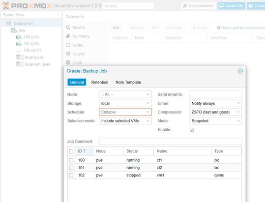 Proxmox VE – Container und VMs aus einer Hand