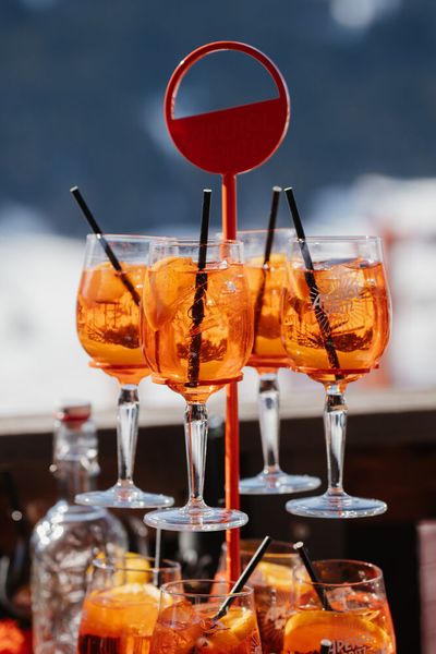 Aperol Tower waren auf TOMs Hütte der Renner. (Bild: Manuel Emme Fotografie)
